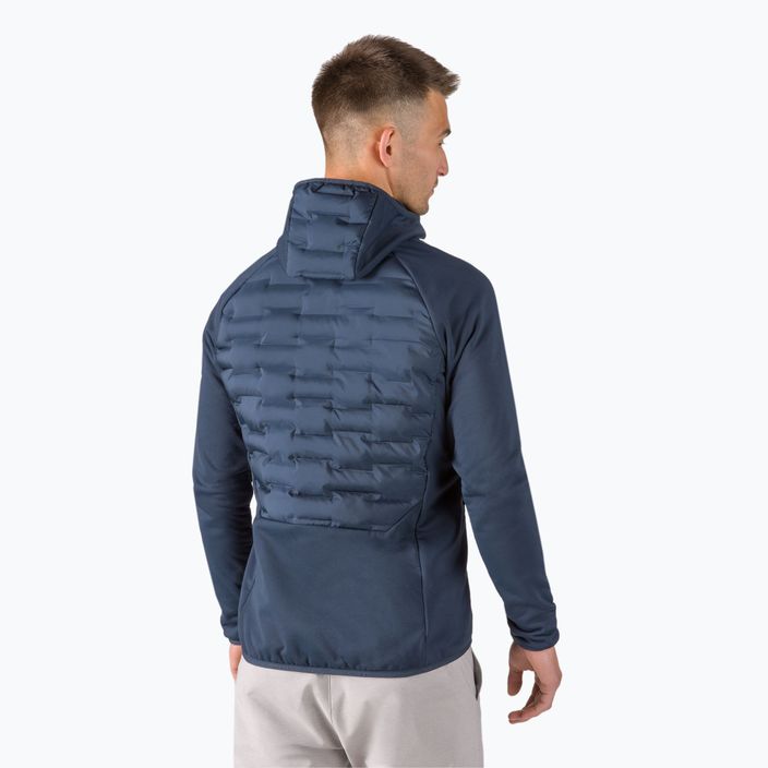 Jachetă cu glugă Peak Performance Argon Hybrid Hooded pentru bărbați, albastru marin G77240010 3