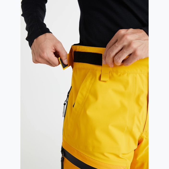 Pantaloni de schi pentru bărbați Peak Performance Gravity GoreTex 3L galben G78018080 6