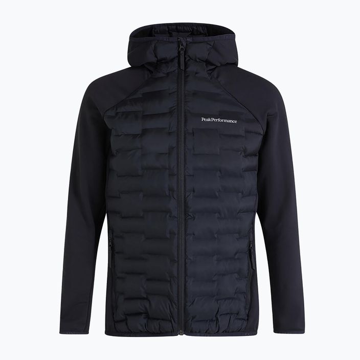 Jachetă cu glugă pentru bărbați Peak Performance Argon Hybrid Hood negru G77866040
