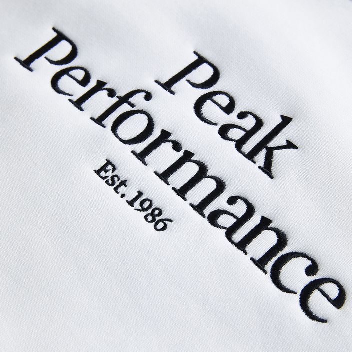 Bluză de trekking pentru bărbați Peak Performance Original Crew Off White G77752320 3