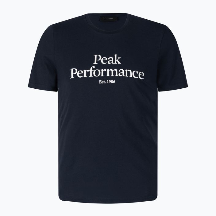 Tricoul bărbătesc Peak Performance Original Tee albastru marin de trekking G7769202020 3