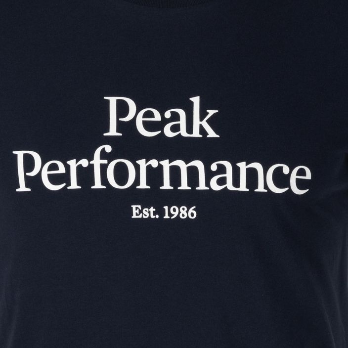 Tricoul bărbătesc Peak Performance Original Tee albastru marin de trekking G7769202020 5