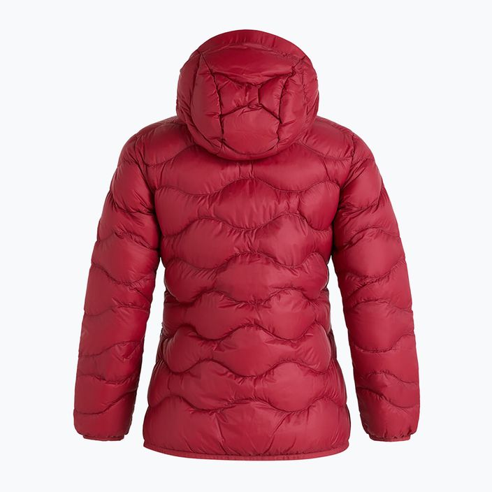 Jachetă din puf pentru femei Peak Performance Helium Down Hood maro G77852150 2