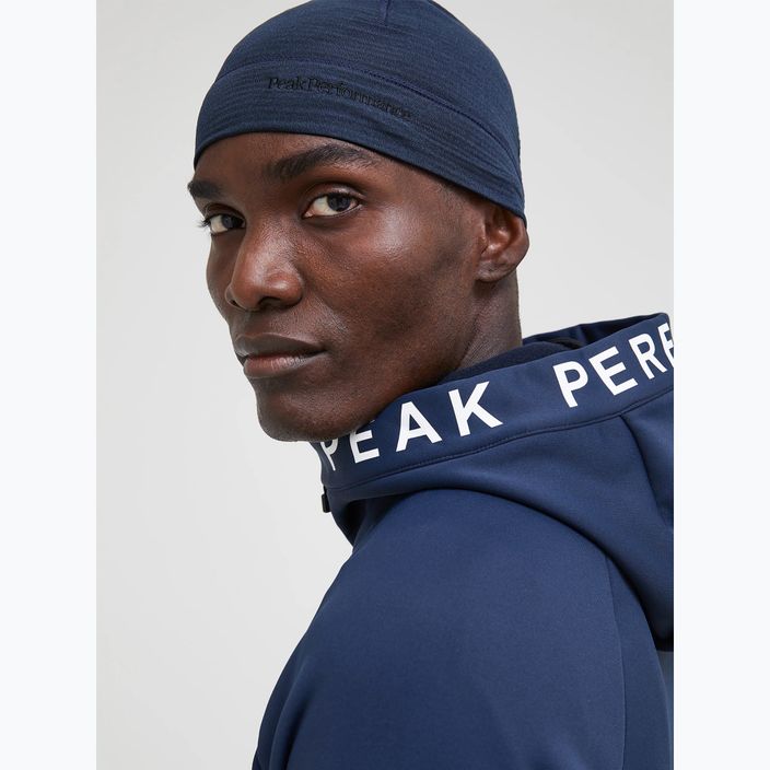 Bluză de trekking pentru bărbați Peak Performance Rider Zip Hood bleumarin G78833030 3