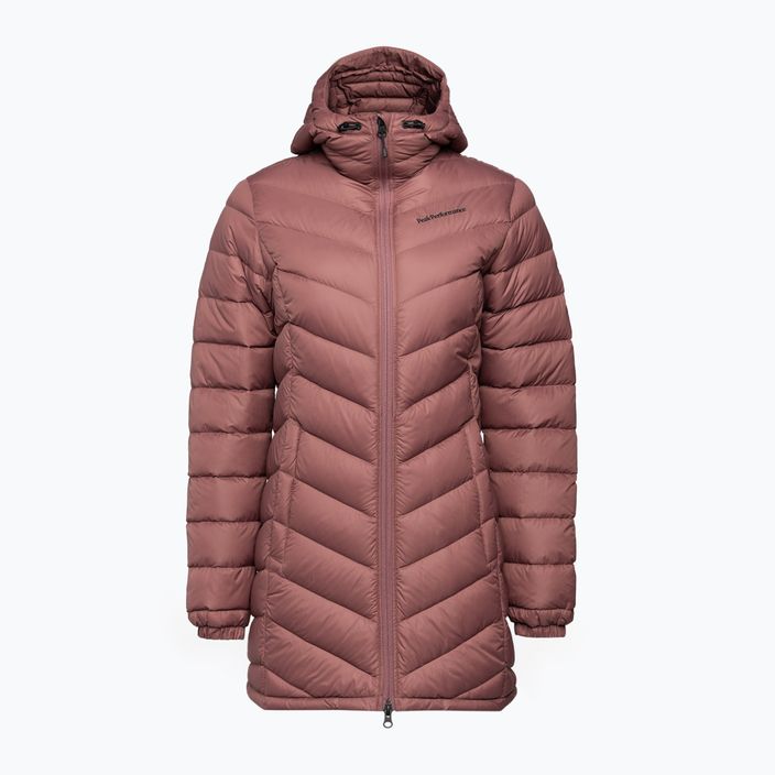 Jachetă din puf pentru femei Peak Performance Frost Down Parka maro G77895060