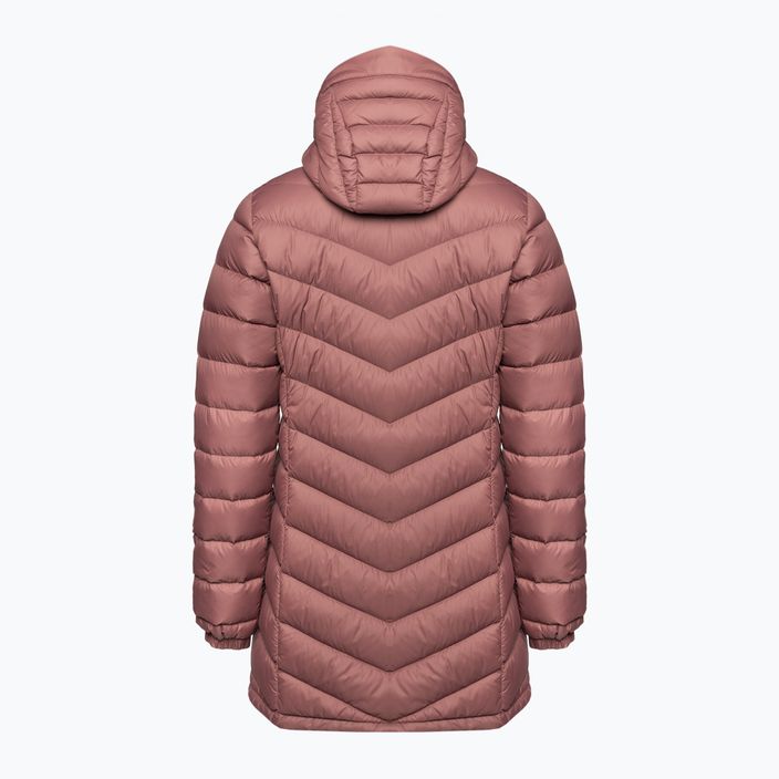 Jachetă din puf pentru femei Peak Performance Frost Down Parka maro G77895060 2