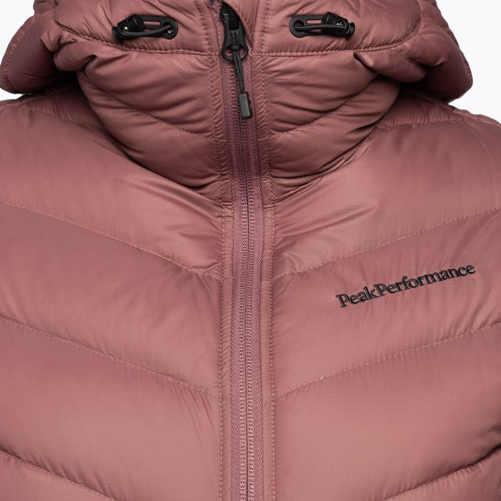 Jachetă din puf pentru femei Peak Performance Frost Down Parka maro G77895060 4