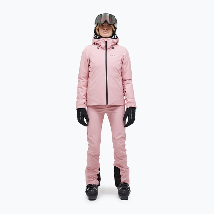 Jachetă de schi pentru femei Peak Performance Anima cald blush 2