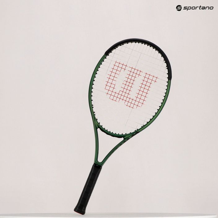 Rachetă de tenis Wilson Blade 25 V8.0 pentru copii negru-verde WR079310U 11