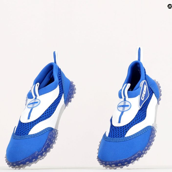 Pantofi de apă pentru copii Cressi Coral alb și albastru VB945024 11