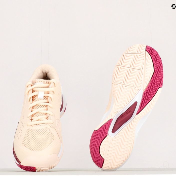 Pantofi de tenis pentru femei Wilson Rush Pro Ace roz deschis WRS328730 11