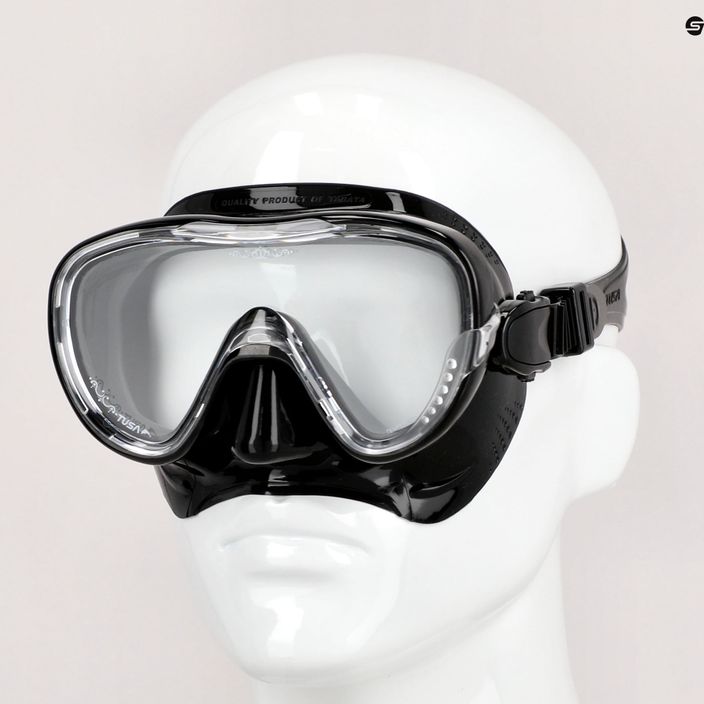 Mască de înot TUSA Tina Fd Mask, negru, M-1002 7