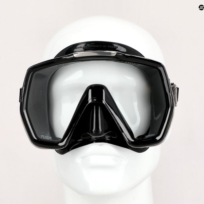 Mască de înot TUSA Freedom Hd Mask, negru, M-1001 5