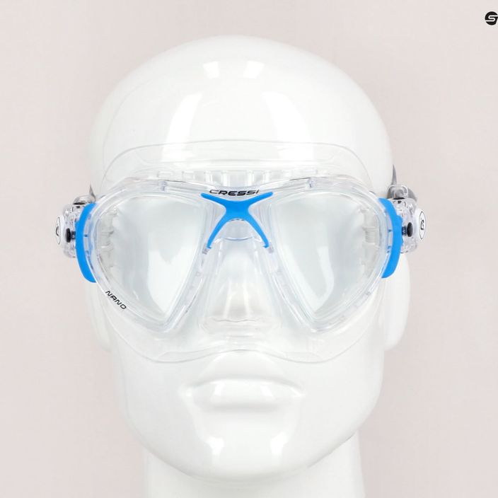 Mască de scufundări Cressi Nano albastru DS360020 7