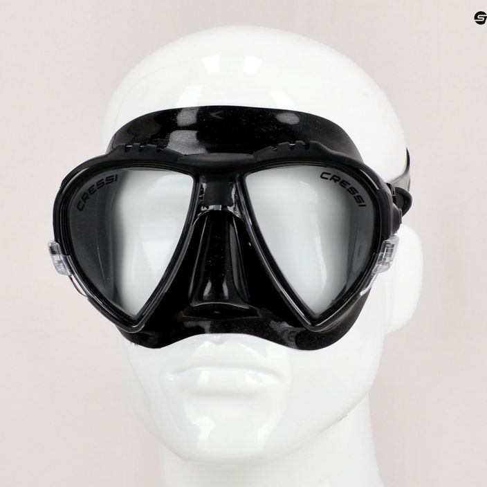 Mască de scufundări Cressi Matrix negru DS302050 8