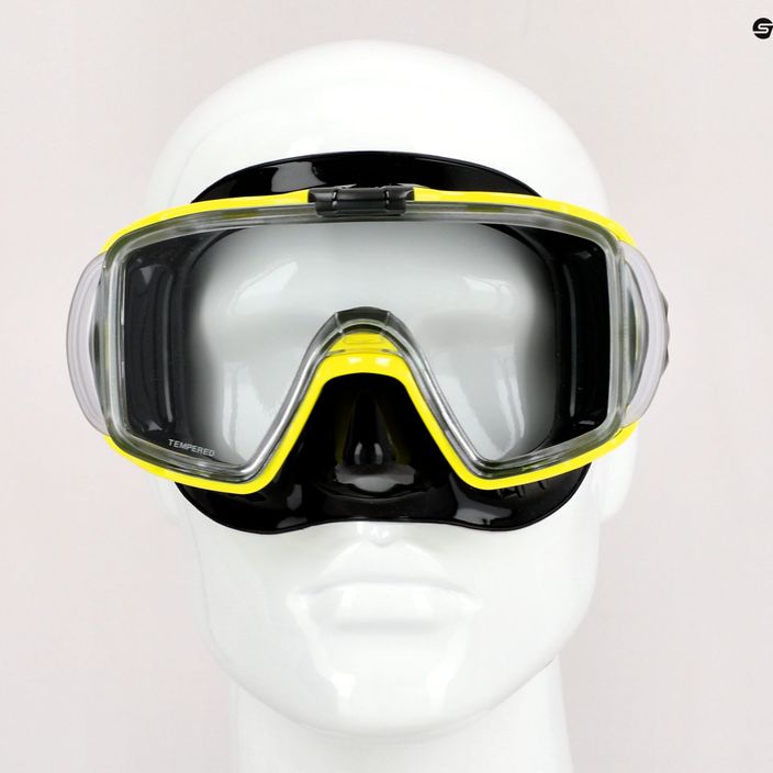 TUSA Sportmask Sportmask mască de scufundări negru / galben UM-31QB FY 7