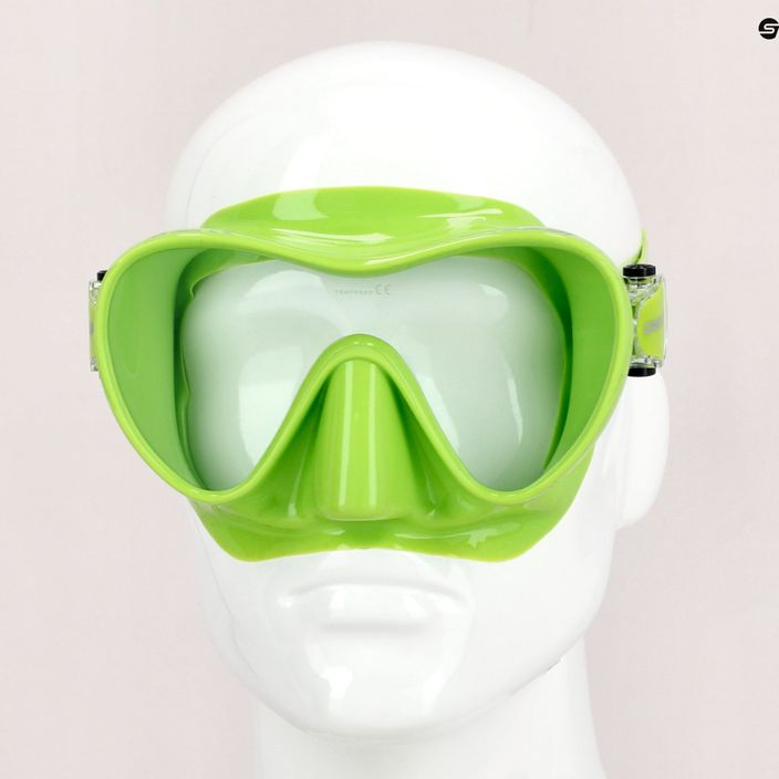 Mască de scufundare Cressi F1 Verde WDN281067 9