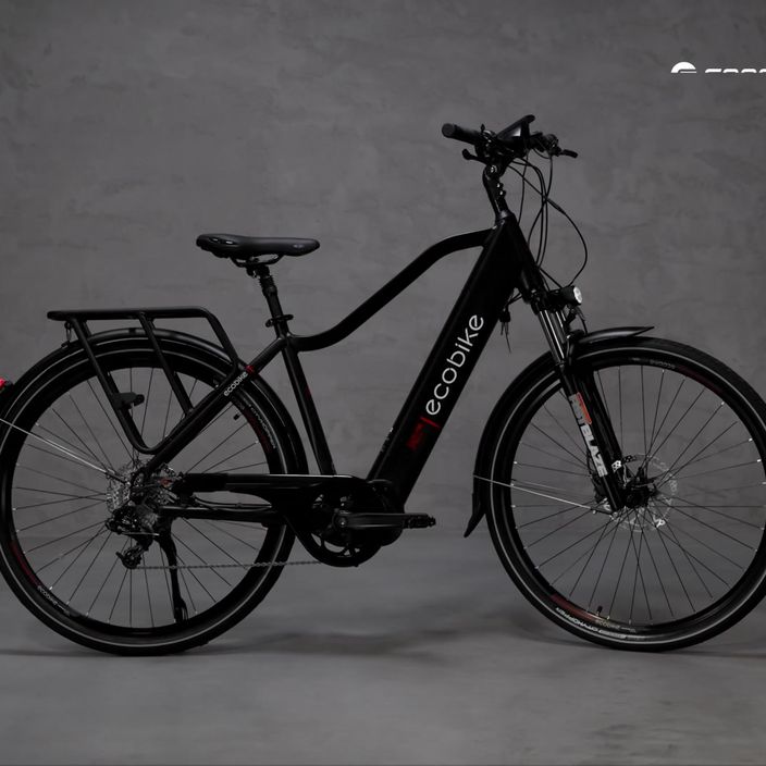 Bicicleta electrică Ecobike MX300 Greenway negru 1010307 28