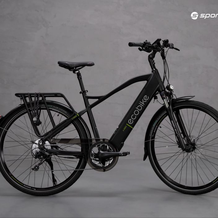 Ecobike X-Cross M/17.5Ah X-Cross LG bicicletă electrică neagră 1010303 16