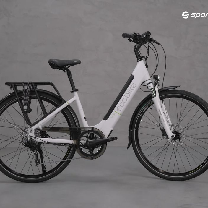 Ecobike X-Cross L/17.5Ah LG bicicletă electrică albă 1010301 23
