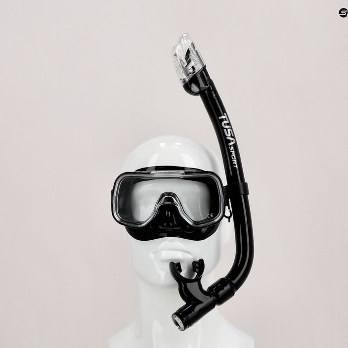 Set de scufundări TUSA Sport Mask & Snorkel Set, negru, UC-2022P 8