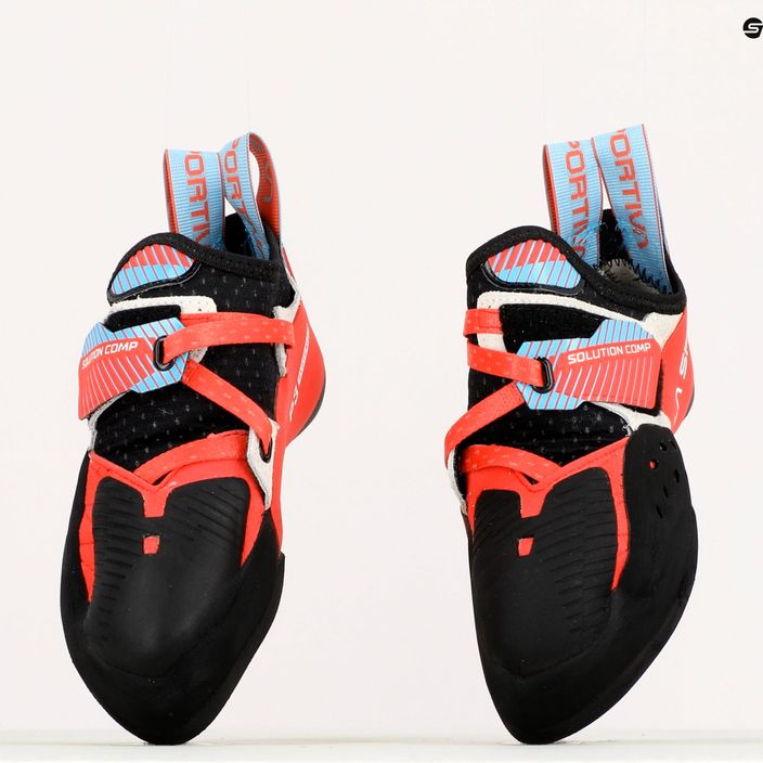 La Sportiva Solution Comp pantof de alpinism pentru femei roșu 30A402602_34 9
