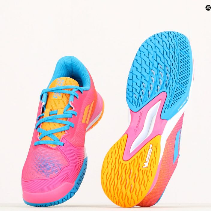 BABOLAT pantofi de tenis pentru copii Jet Mach 3 AC roz 33S21648 9