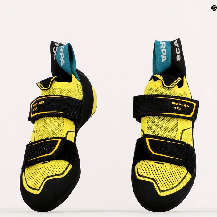 SCARPA Reflex Kid Vision pantofi de alpinism pentru copii galben-negru 70072-003/1 9