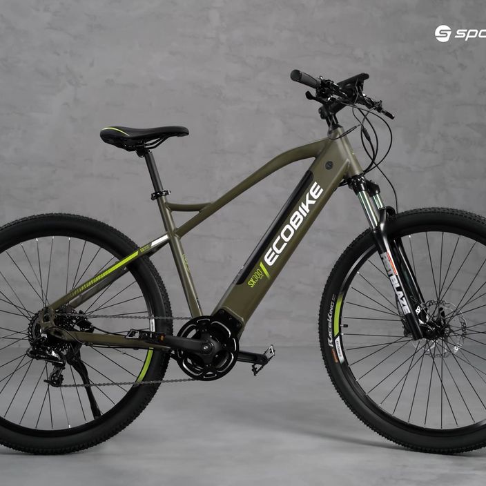 Bicicletă electrică Ecobike el.SX300/X300 LG 12,8Ah verde 1010404 23