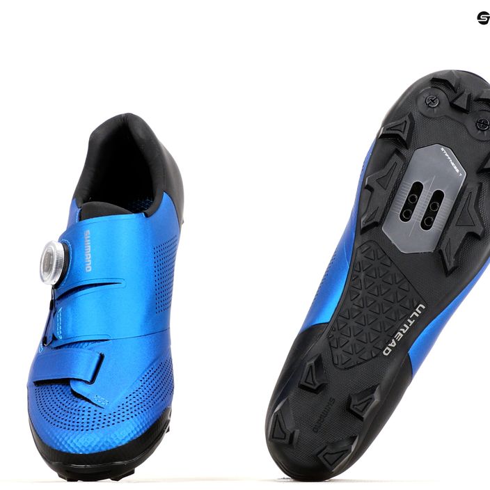 Shimano pantofi de ciclism pentru bărbați SH-XC502 albastru ESHXC502MCB01S46000 11