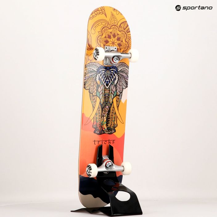 Skateboard clasic Tricks Mandala Complet portocaliu TRCO0022A005 8