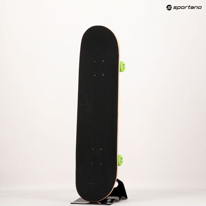 Skateboard clasic pentru copii Playlife Drift negru/verde 880324 9