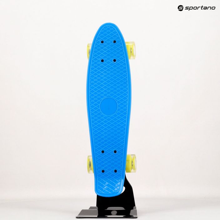 Skateboard clasic pentru copii LED Mechanics albastru PW 506 14