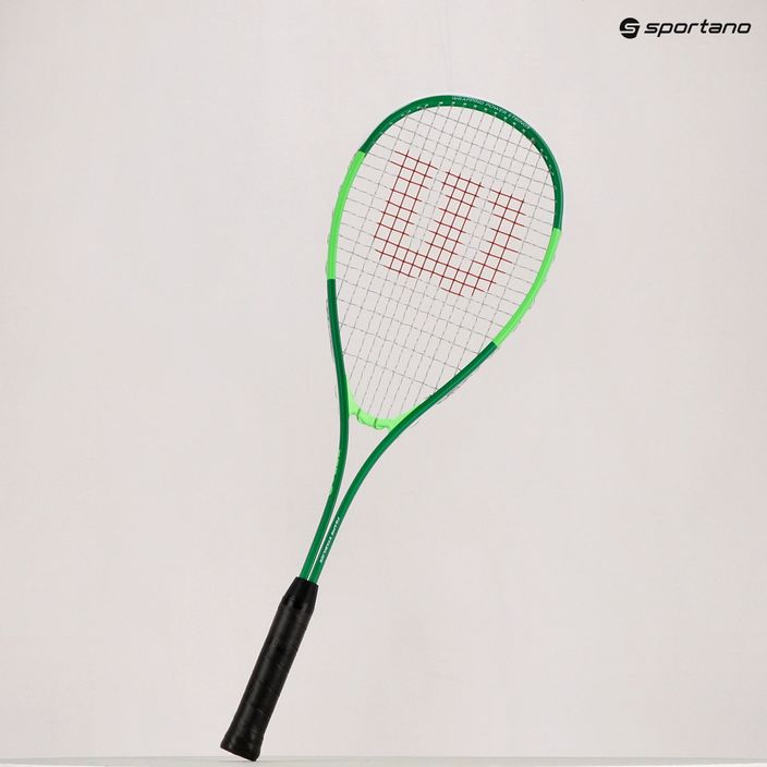 Rachetă de squash Wilson Sq Blade 500 verde WR043010U 8