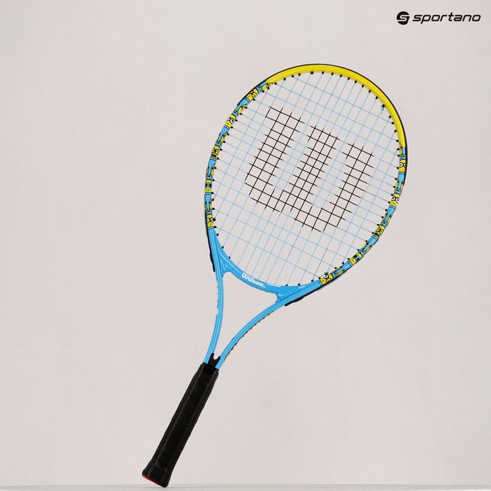 Tenis pentru copii Wilson Minions 2.0 Junior Kit 25 albastru/galben WR097510F 14