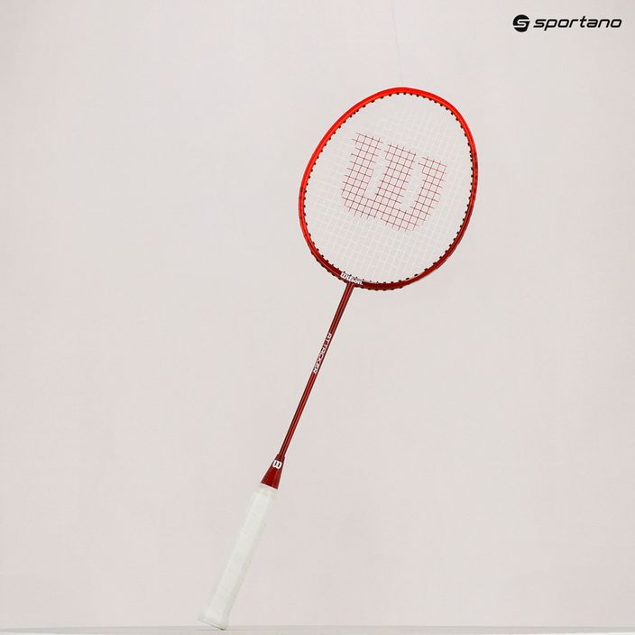 Rachetă de badminton Wilson Attacker, roșu, WR041610H 5