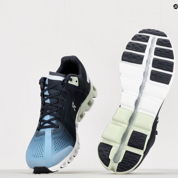 Pantofi de alergare pentru bărbați ON Cloudflow negru-albastru 3599034 17