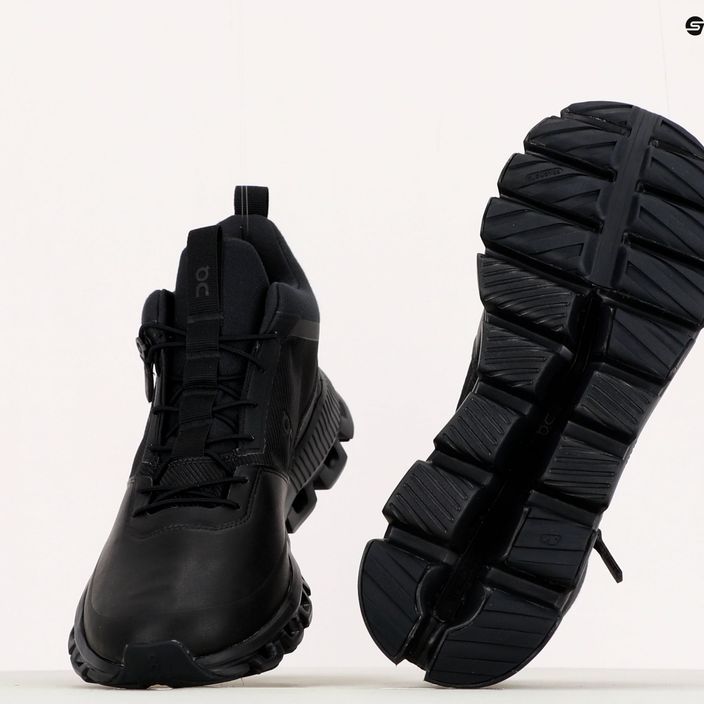 Pantofi de alergare pentru bărbați ON Cloud Hi Waterproof negru 2899674 15