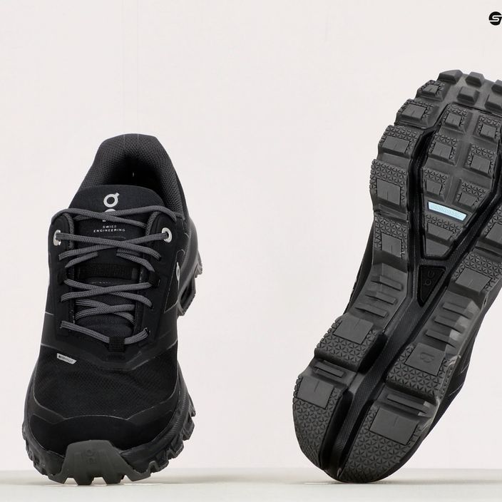 Pantofi de alergare pentru femei ON Cloudventure Waterproof negru 3299249 13