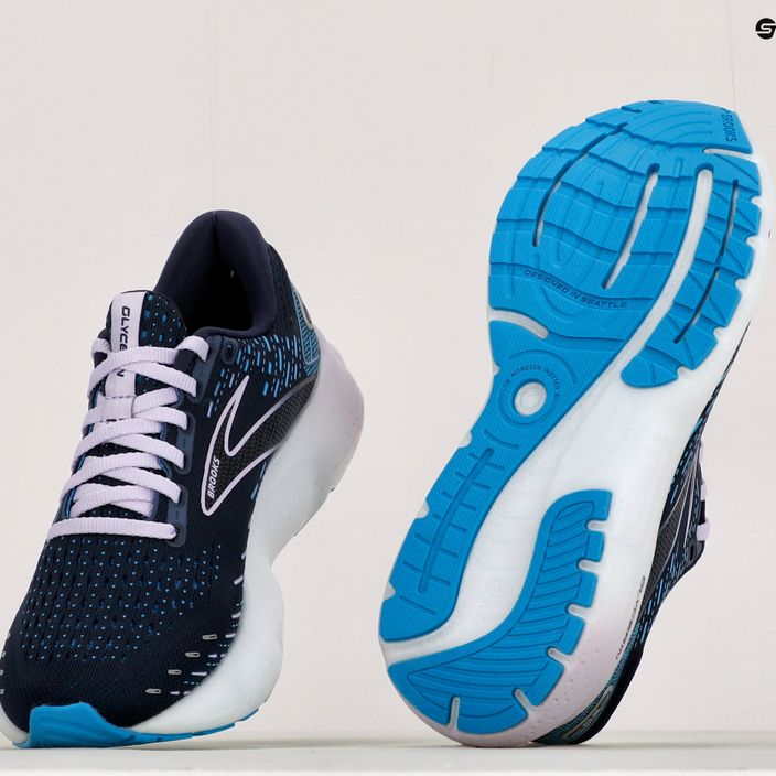 Pantofi de alergare pentru femei BROOKS Glycerin 20 albastru marin 1203692A499 13