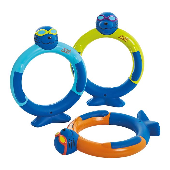 Zoggs Zoggy Dive Rings 3pc albastru 465391 jucării de pescuit 465391 2