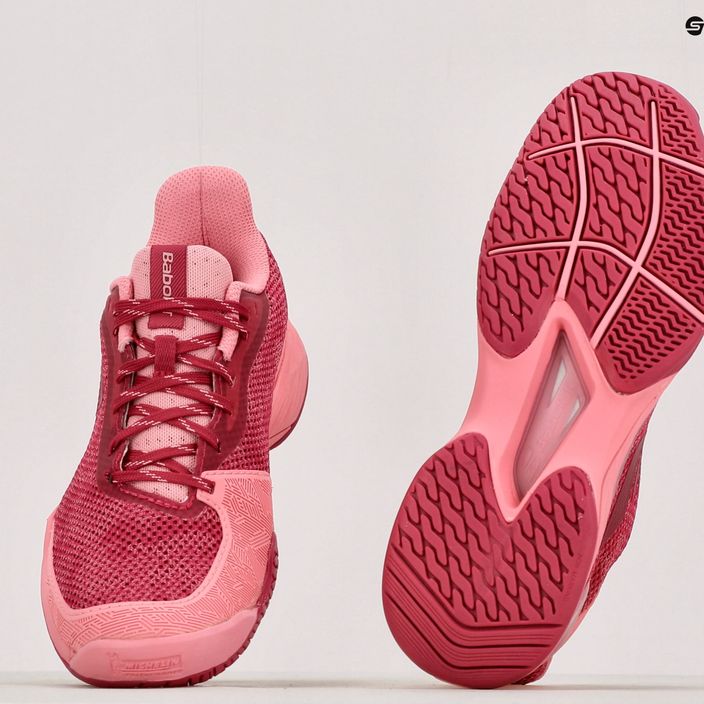 Pantofi de tenis pentru femei BABOLAT Jet Tere Ac roșu 31F21651 10