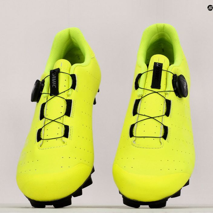 Pantofi de ciclism pentru bărbați Mavic Tretry Crossmax Boa galben L40959700 11