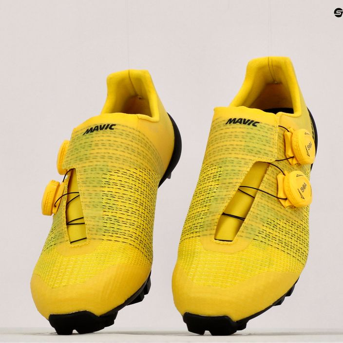 Pantofi de ciclism pentru bărbați Mavic Tretery Ultimate XC galben L41019200 10