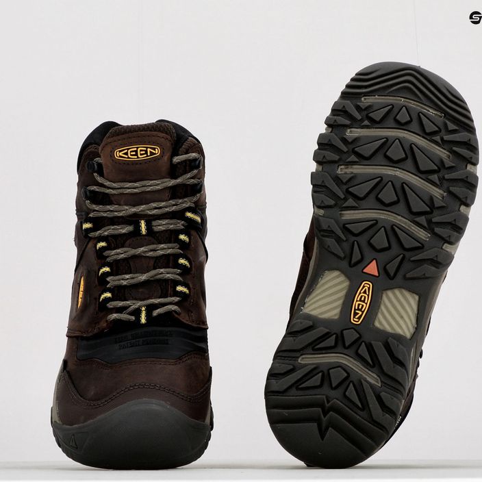 KEEN Ridge Flex Mid pantofi de trekking pentru bărbați maro 1026614 17