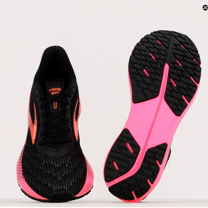Pantofi de alergare pentru femei BROOKS Hyperion Tempo negru/roz 1203281 17