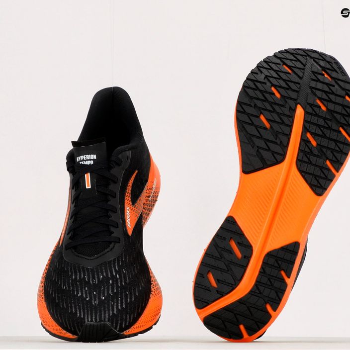 Pantofi de alergare pentru bărbați BROOKS Hyperion Tempo negru/roșu 1103391 17