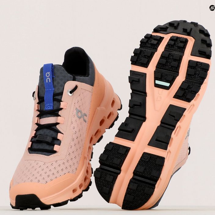 Pantofi de alergare pentru femei ON Cloudultra Rose/Cobalt 4498573 12