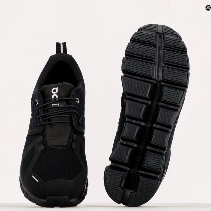 Pantofi de alergare pentru bărbați ON Cloud 5 Waterproof negru 5998842 18