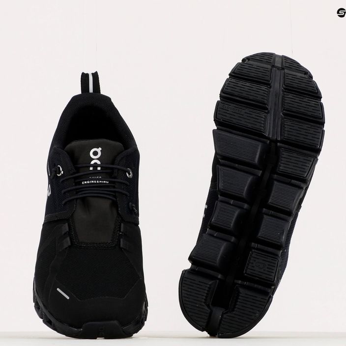 Pantofi de alergare pentru femei ON Cloud 5 Waterproof negru 5998838 13